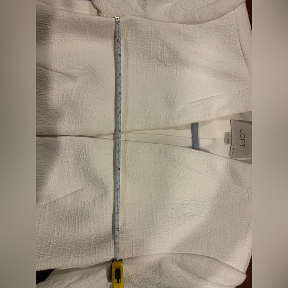 Tailored off white blazer by LOFT - Picture 4 of 6